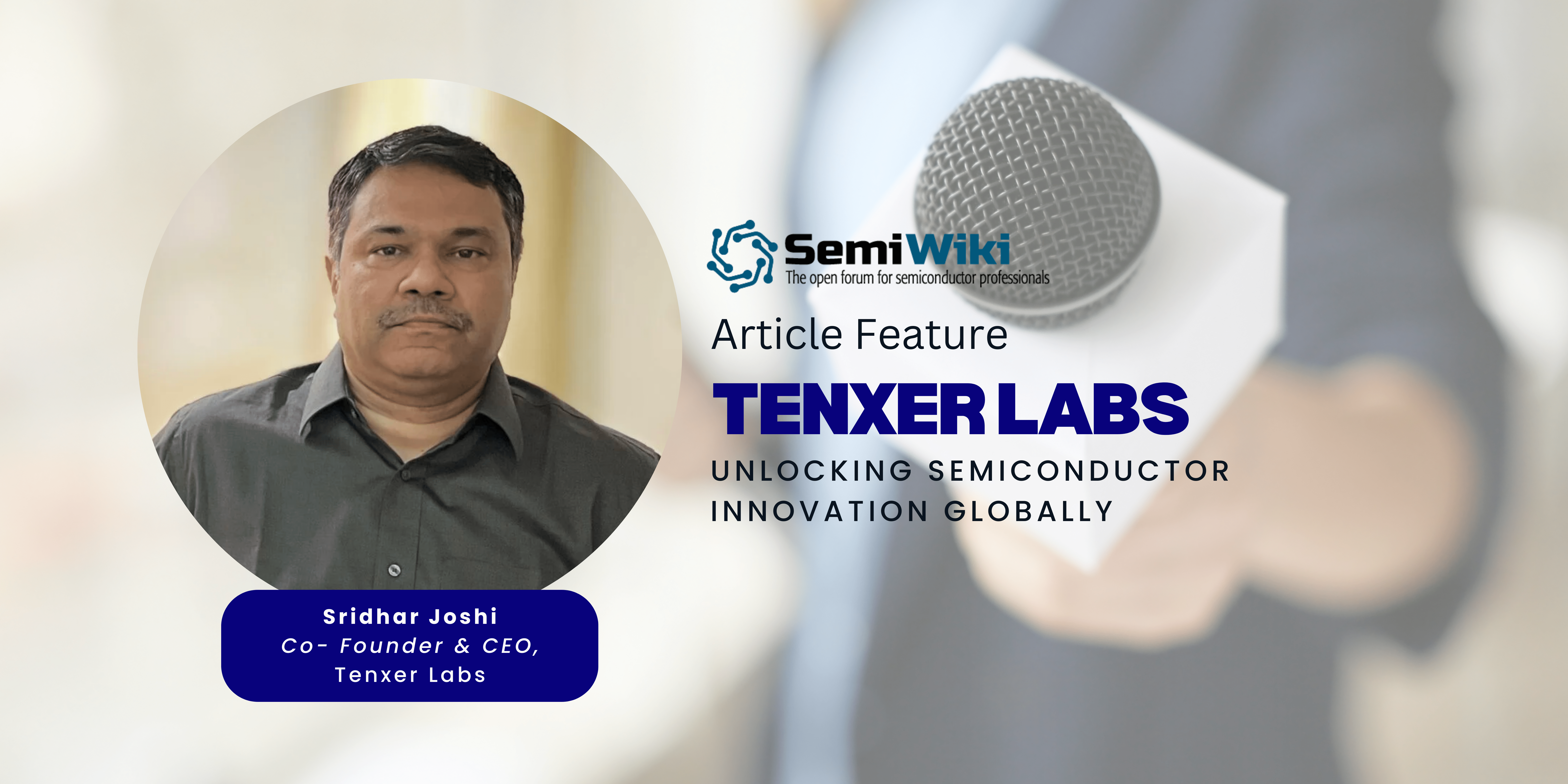 Sridhar Joshi Tenxer Labs