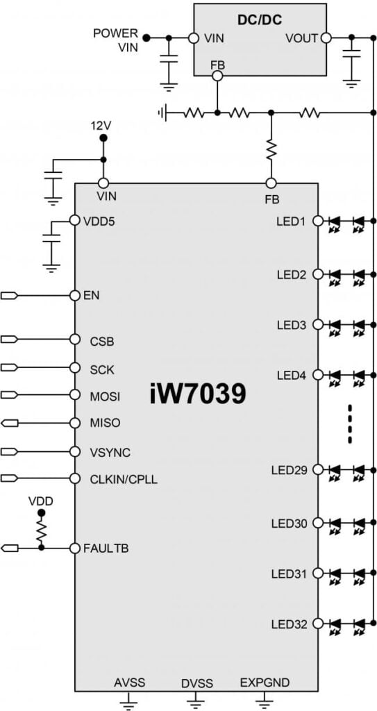 IW70X9 Application diagram